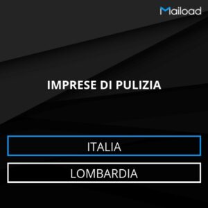 Database Email IMPRESE DI PULIZIA (Lombardia – Italia)