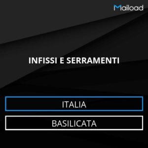 Database Email INFISSI E SERRAMENTI (Basilicata – Italia)