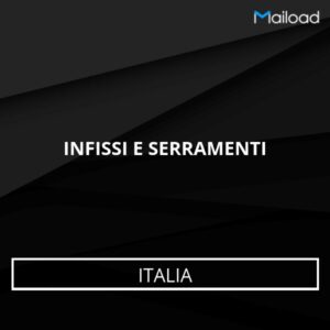Database Email INFISSI E SERRAMENTI (Italia)