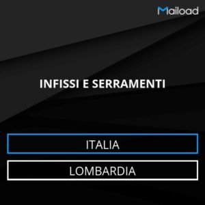 Database Email INFISSI E SERRAMENTI (Lombardia – Italia)