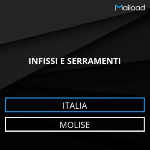 Database Email INFISSI E SERRAMENTI (Molise – Italia)