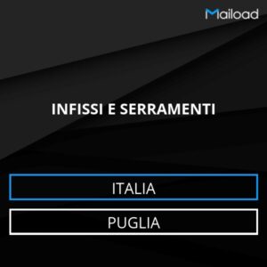 Database Email INFISSI E SERRAMENTI (Puglia – Italia)