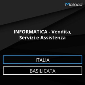 Database Email INFORMATICA – Vendita, Servizi e Assistenza (Basilicata – Italia)