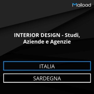 Database Email INTERIOR DESIGN – Studi, Aziende e Agenzie (Sardegna – Italia)