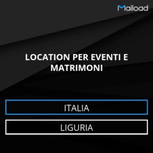 Database Email LOCATION PER EVENTI E MATRIMONI (Liguria – Italia)