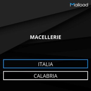 Database Email MACELLERIE (Calabria – Italia)