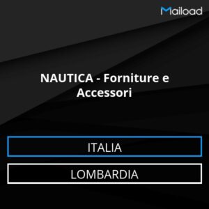 Database Email NAUTICA – Forniture e Accessori (Lombardia – Italia)
