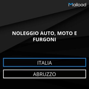 Database Email NOLEGGIO AUTO, MOTO E FURGONI (Abruzzo – Italia)