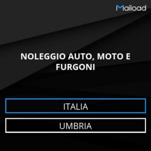 Database Email NOLEGGIO AUTO, MOTO E FURGONI (Umbria – Italia)
