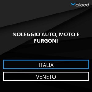 Database Email NOLEGGIO AUTO, MOTO E FURGONI (Veneto – Italia)