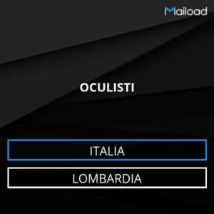Database Email OCULISTI (Lombardia – Italia)