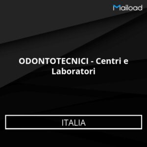 Database Email ODONTOTECNICI – Centri e Laboratori (Italia)