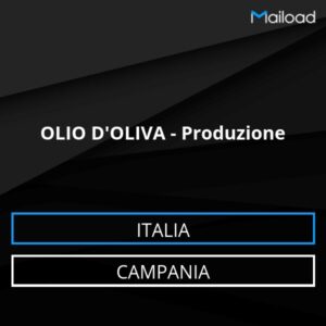 Database Email OLIO D’OLIVA – Produzione (Campania – Italia)