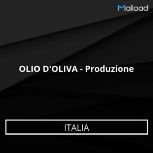 Database Email OLIO D’OLIVA – Produzione (Italia)