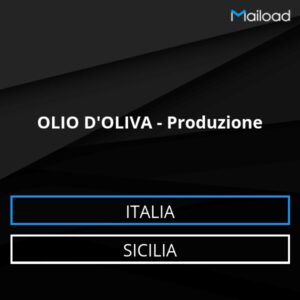 Database Email OLIO D’OLIVA – Produzione (Sicilia – Italia)