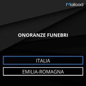 Database Email ONORANZE FUNEBRI (Emilia-Romagna – Italia)