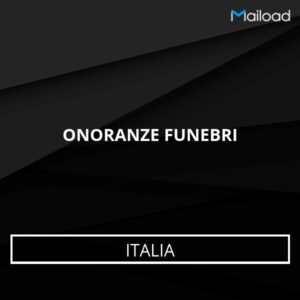 Database Email ONORANZE FUNEBRI (Italia)