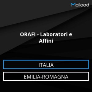 Database Email ORAFI – Laboratori e Affini (Emilia-Romagna – Italia)