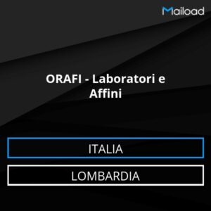 Database Email ORAFI – Laboratori e Affini (Lombardia – Italia)