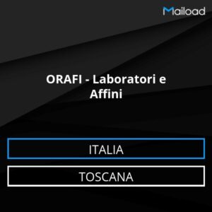 Database Email ORAFI – Laboratori e Affini (Toscana – Italia)