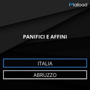 Database Email PANIFICI E AFFINI (Abruzzo – Italia)