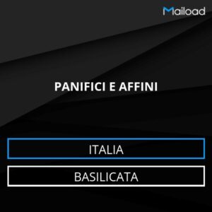 Database Email PANIFICI E AFFINI (Basilicata – Italia)