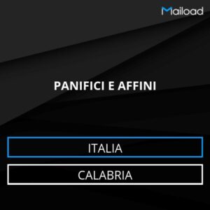 Database Email PANIFICI E AFFINI (Calabria – Italia)