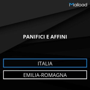 Database Email PANIFICI E AFFINI (Emilia-Romagna – Italia)
