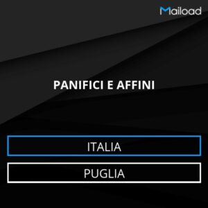 Database Email PANIFICI E AFFINI (Puglia – Italia)