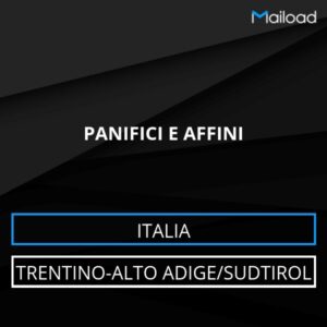 Database Email PANIFICI E AFFINI (Trentino-Alto Adige/Sudtirol – Italia)