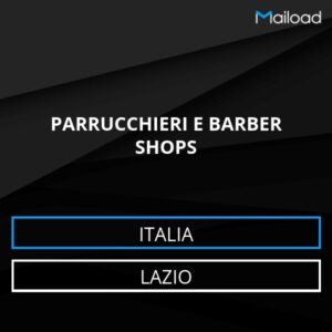 Database Email PARRUCCHIERI E BARBER SHOPS (Lazio – Italia)