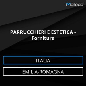Database Email PARRUCCHIERI E ESTETICA – Forniture (Emilia-Romagna – Italia)