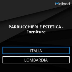 Database Email PARRUCCHIERI E ESTETICA – Forniture (Lombardia – Italia)