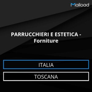 Database Email PARRUCCHIERI E ESTETICA – Forniture (Toscana – Italia)