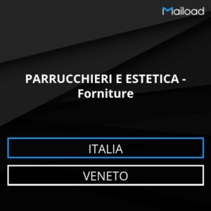 Database Email PARRUCCHIERI E ESTETICA – Forniture (Veneto – Italia)