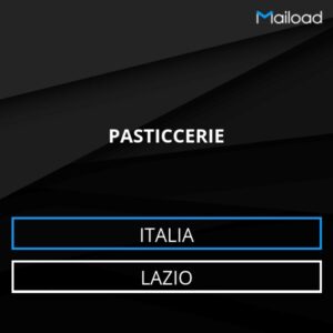 Database Email PASTICCERIE (Lazio – Italia)