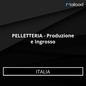 Database Email PELLETTERIA – Produzione e Ingrosso (Italia)