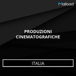 Database Email PRODUZIONI CINEMATOGRAFICHE (Italia)