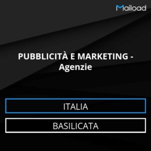 Database Email PUBBLICITÀ E MARKETING – Agenzie (Basilicata – Italia)