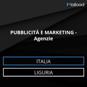 Database Email PUBBLICITÀ E MARKETING – Agenzie (Liguria – Italia)