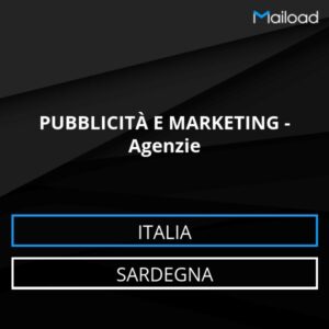 Database Email PUBBLICITÀ E MARKETING – Agenzie (Sardegna – Italia)