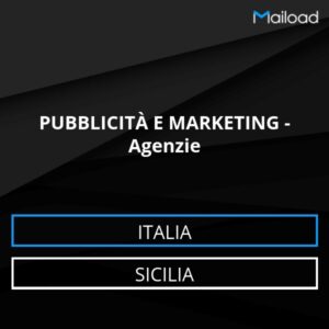 Database Email PUBBLICITÀ E MARKETING – Agenzie (Sicilia – Italia)