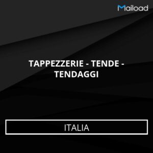 Database Email TAPPEZZERIE – TENDE – TENDAGGI (Italia)