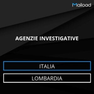 Database Email AGENZIE INVESTIGATIVE (Lombardia – Italia)