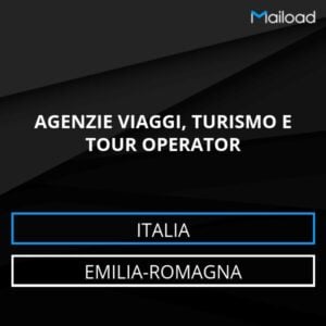 Database Email AGENZIE VIAGGI, TURISMO E TOUR OPERATOR (Emilia-Romagna – Italia)