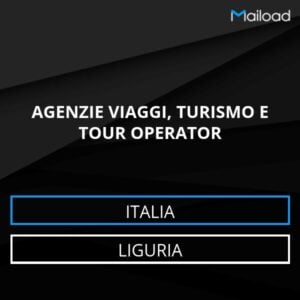 Database Email AGENZIE VIAGGI, TURISMO E TOUR OPERATOR (Liguria – Italia)