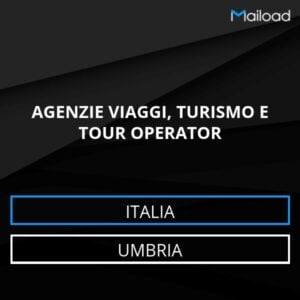 Database Email AGENZIE VIAGGI, TURISMO E TOUR OPERATOR (Umbria – Italia)