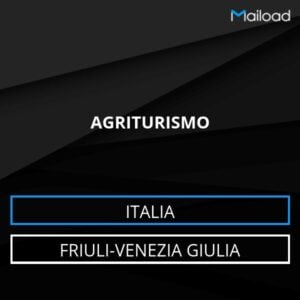 Database Email AGRITURISMO (Friuli-Venezia Giulia – Italia)