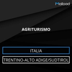 Database Email AGRITURISMO (Trentino-Alto Adige/Sudtirol – Italia)
