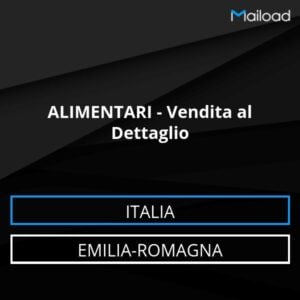 Database Email ALIMENTARI – Vendita al Dettaglio (Emilia-Romagna – Italia)